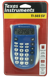 Texas Instruments TI-503 SV Basis Calculator