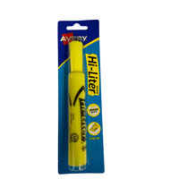 Hi Liter Desk Style Fluroescent Yellow Chisel Tip 1 Pk